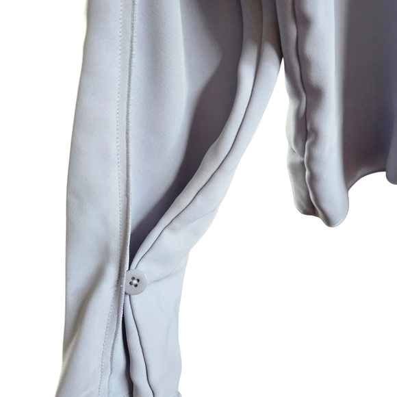 Babaton Lavender Wrap Blouse - Picture 9 of 14